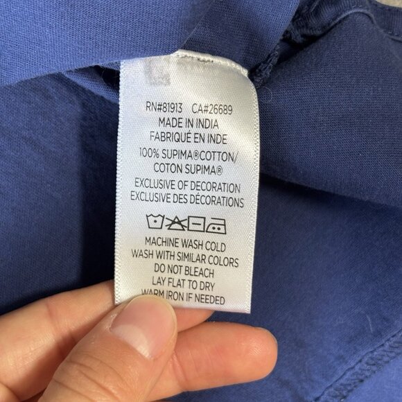 Robert Graham Shirt Mens XL Classic Fit Blue Solid Polo Colorful Short Sleeve - Picture 7 of 12